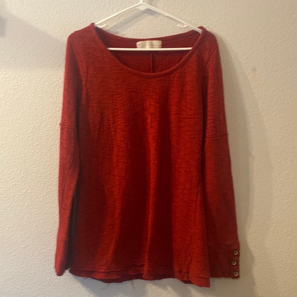 Gemini Mermaids raw hem sweater size is not on it but fits like a medium - Picture 1 of 5